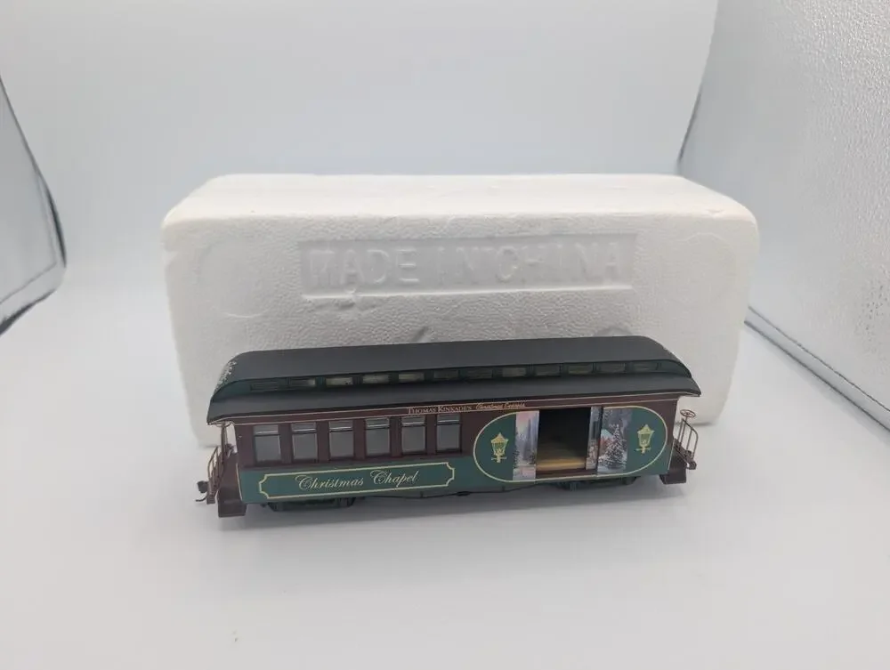 MIB Thomas Kinkade Hawthorne Village Christmas Express 